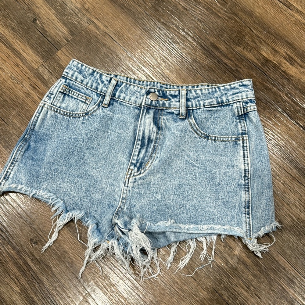 Light Jean Shorts